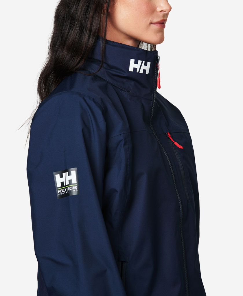 W CREW MIDLAYER JACKET, Navy