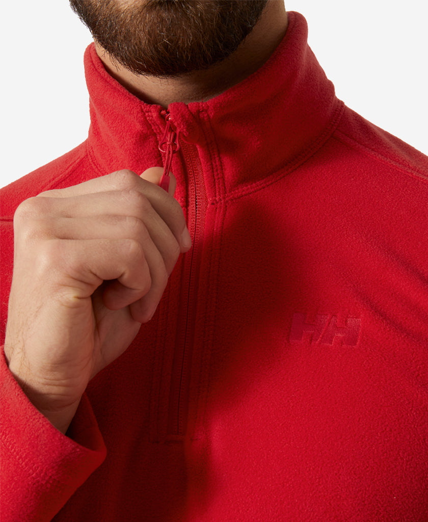 DAYBREAKER 1/2 ZIP FLEECE, 163 Red