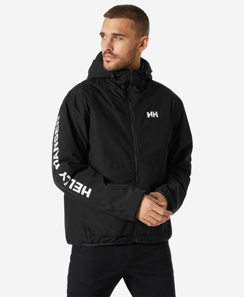 ERVIK INS RAIN JACKET, Black