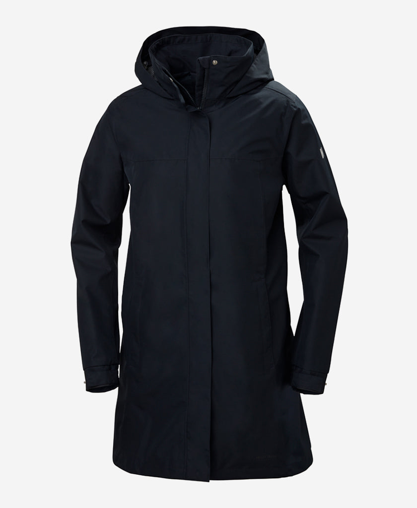 W ADEN LONG JACKET, Navy