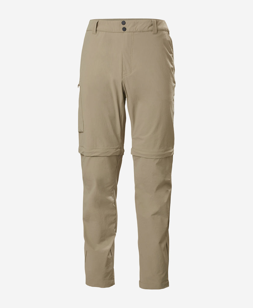 BRONO SOFTSHELL ZIP OFF PANT, Pebble