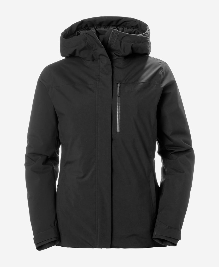 W SNOWPLAY JACKET, Black