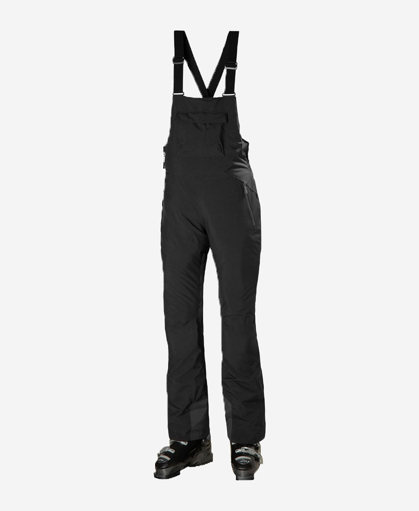 W LEGENDARY INSULATED BIB PANT, Black